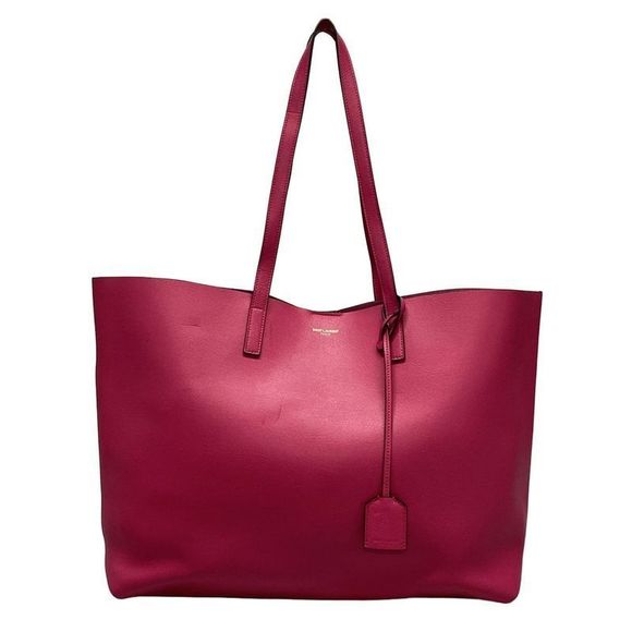 Saint Laurent Paris Tote Bag Shopping Tote 394195 Pink Leather